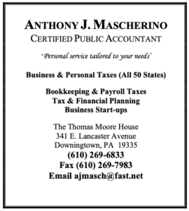 Anthony J. Mascherino Certified Public Accountant